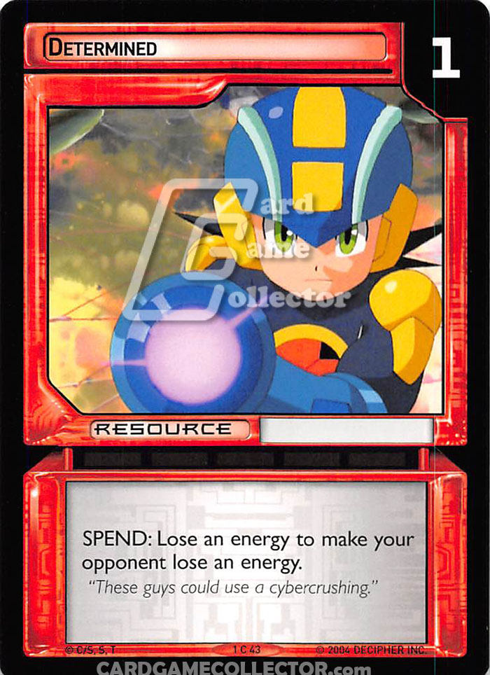 Megaman TCG : Power-Up : Determined