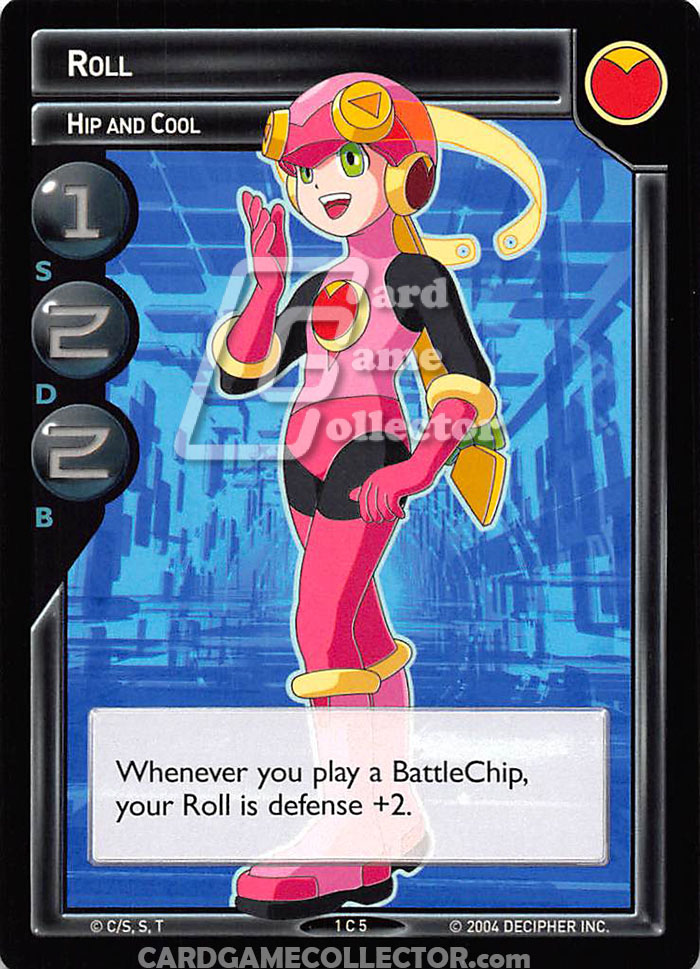 Megaman TCG : Power-Up : Roll, Hip and Cool