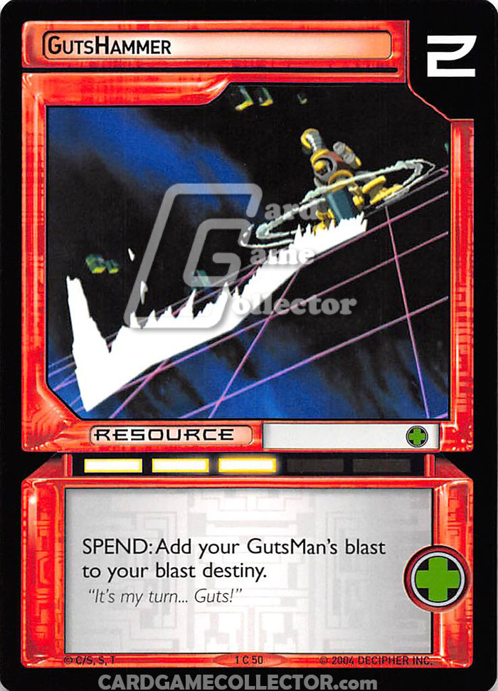 Megaman TCG : Power-Up : GutsHammer