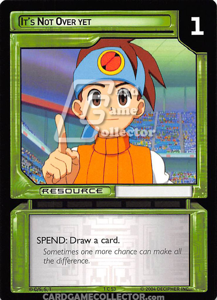 Megaman TCG : Power-Up : It's Not Over Yet