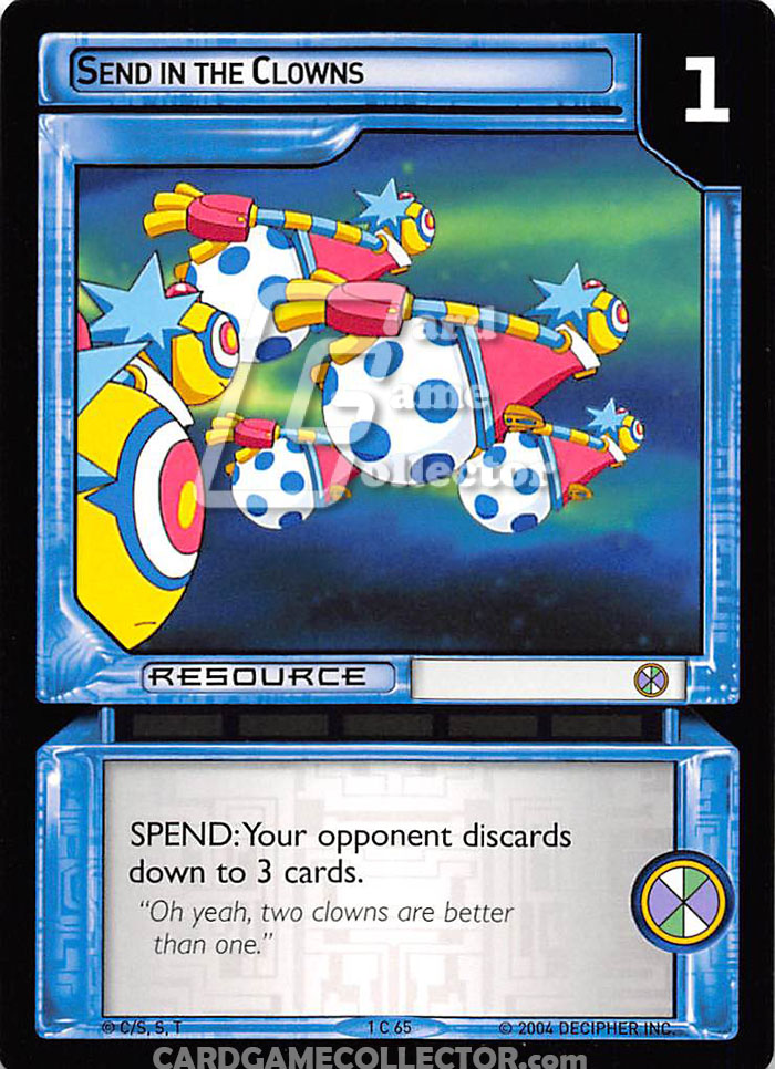 Megaman TCG : Power-Up : Send in the Clowns