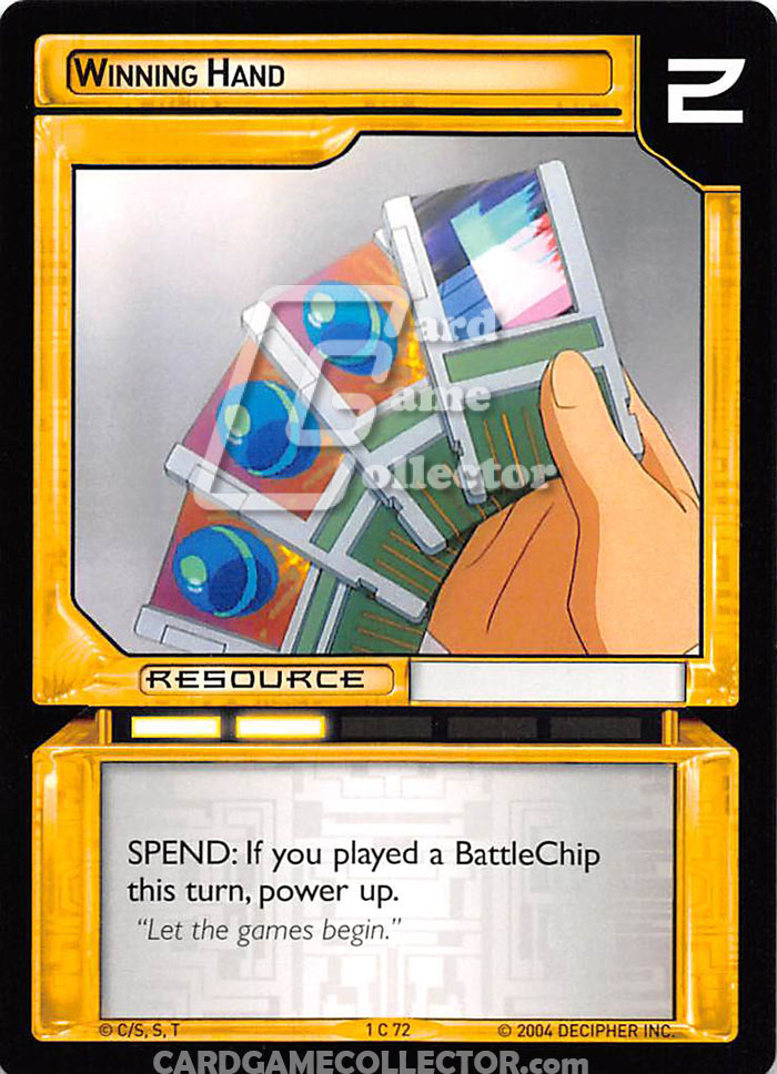 Megaman TCG : Power-Up : Winning Hand