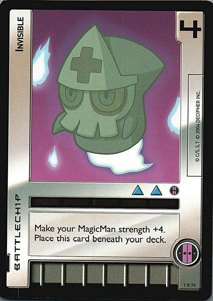 Megaman TCG : Power-Up : Invisible
