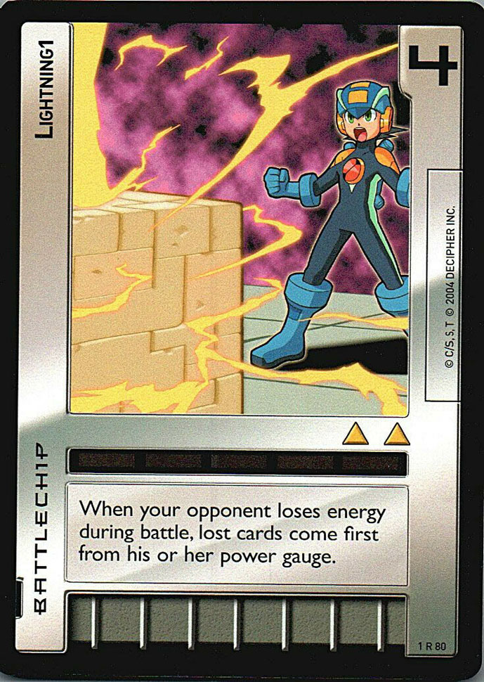 Megaman TCG : Power-Up : Lightning1