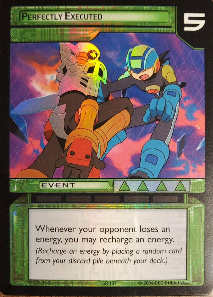 Megaman TCG : Power-Up : Perfectly Executed