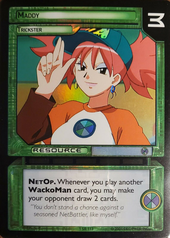 Megaman TCG : Power-Up : Maddy, Trickster