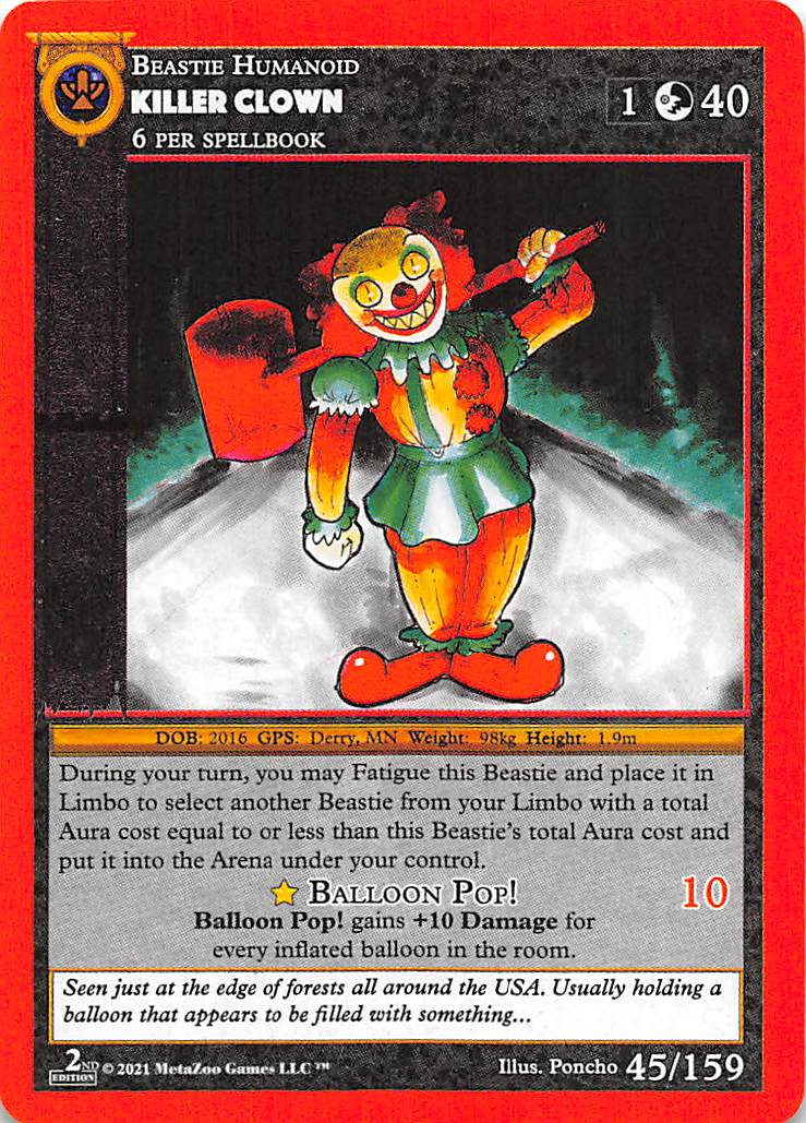 MetaZoo CCG: Base Killer Clown