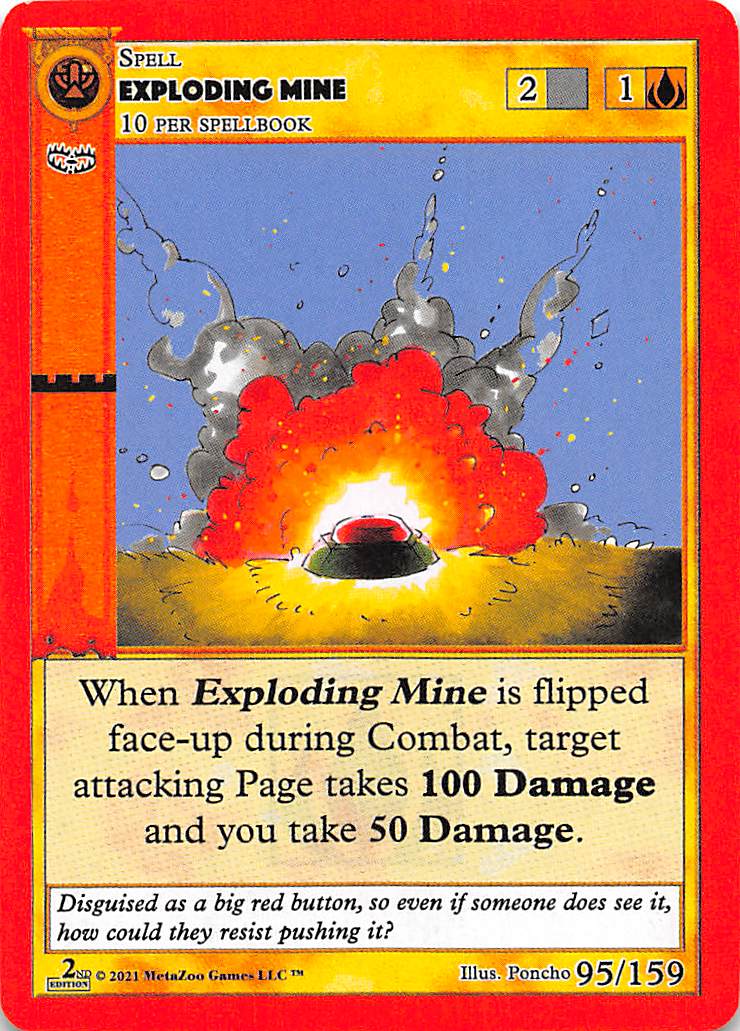 MetaZoo CCG: Base Exploding Mine