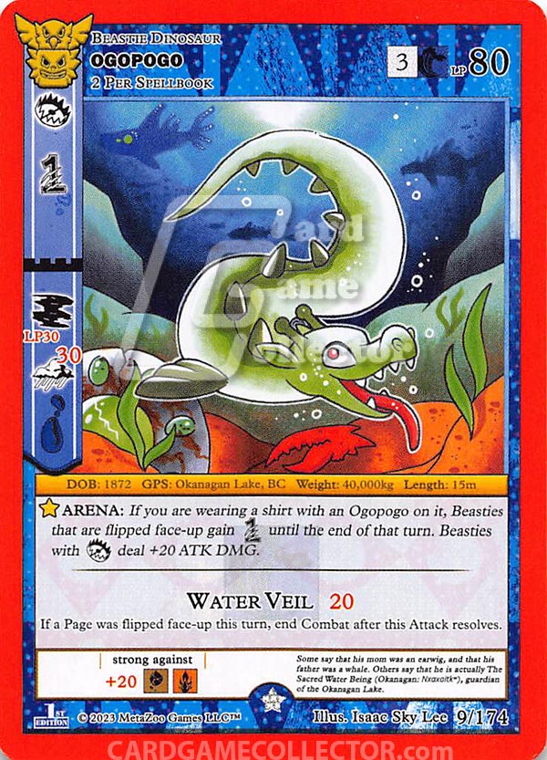 MetaZoo CCG: Native Ogopogo