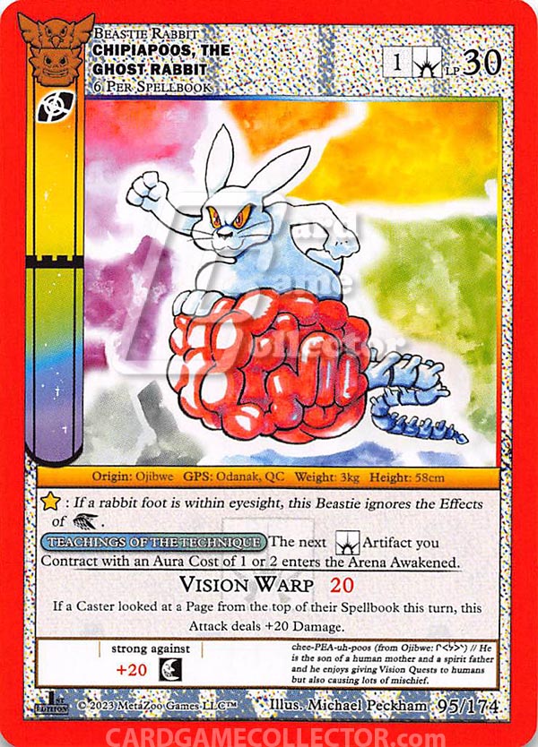 MetaZoo CCG: Native Chipapoos, The Ghost Rabbit