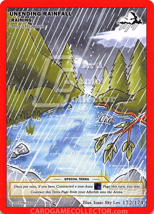 MetaZoo CCG: Native Unending Rainfall (Raining)