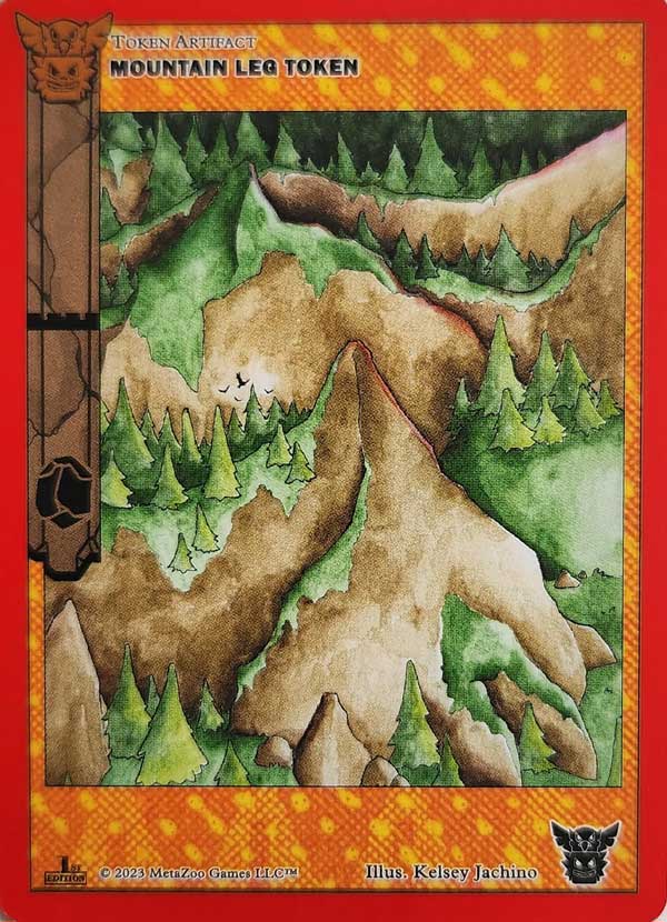 MetaZoo CCG: Native Mountain Leg Token