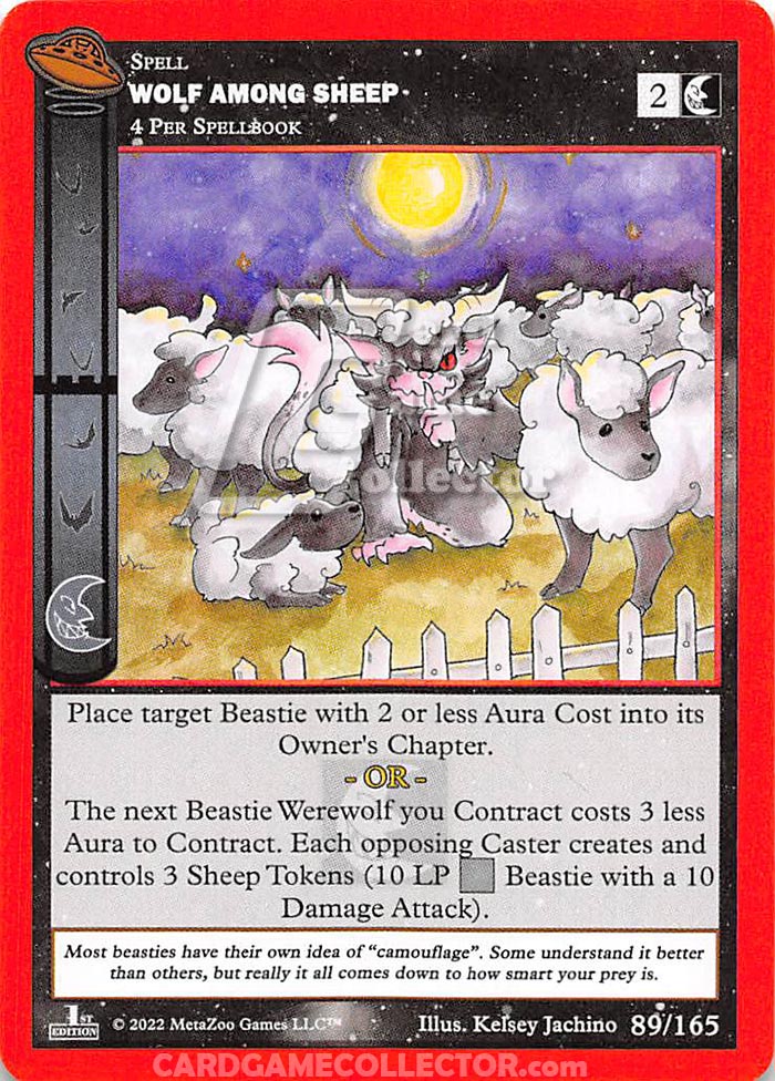 MetaZoo CCG: UFO Wolf Among Sheep
