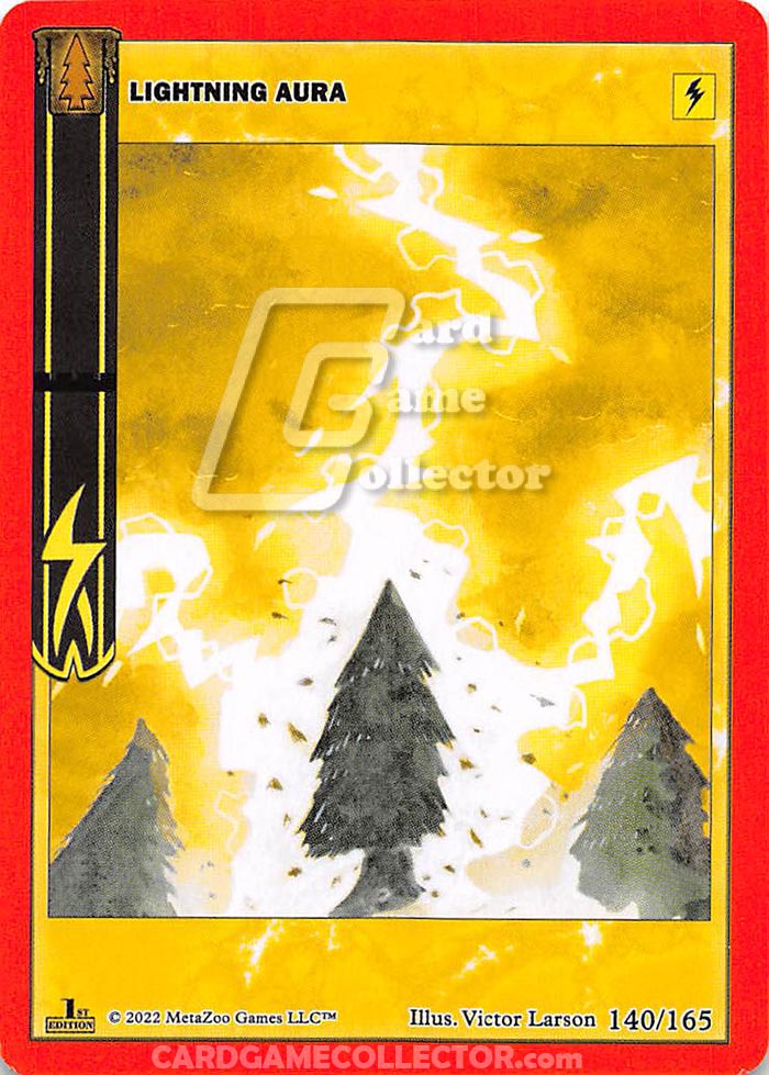 MetaZoo CCG: Wilderness Lightning Aura