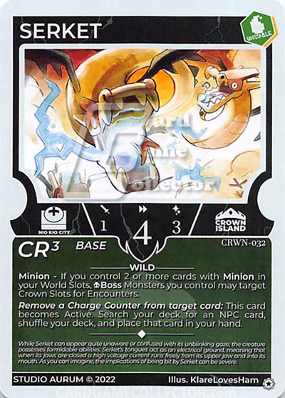 Monster Crown TCG: Serket