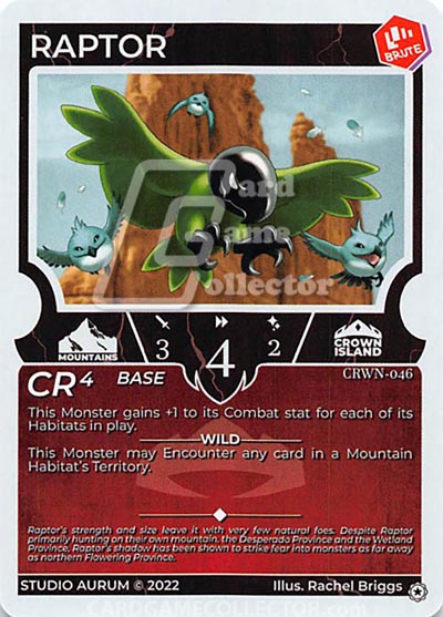 Monster Crown TCG: Raptor