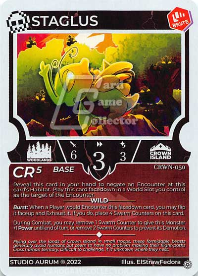 Monster Crown TCG: Staglus