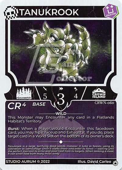 Monster Crown TCG: Tanukrook