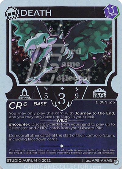 Monster Crown TCG: Death