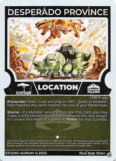 Monster Crown TCG: Desperado Province