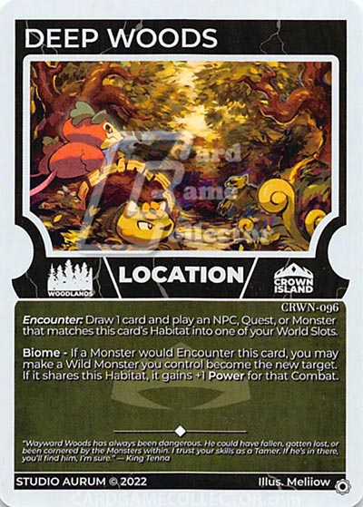 Monster Crown TCG: Deep Woods