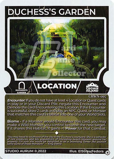 Monster Crown TCG: Duchess's Garden