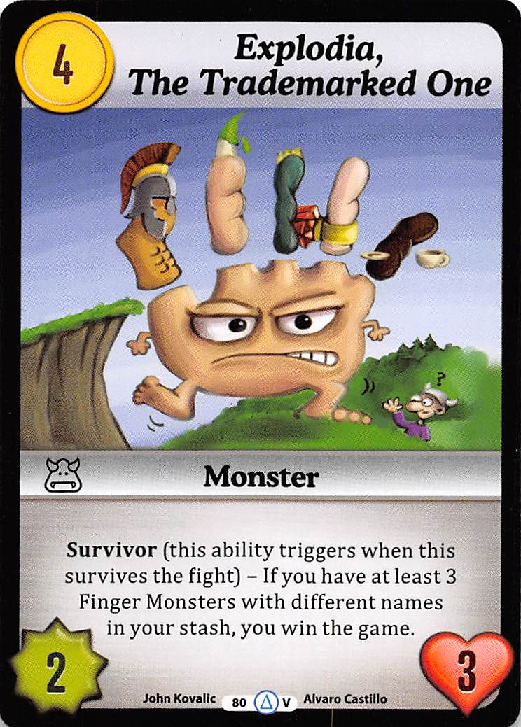 Munchkin CCG: Base Explodia, The Trademarked One