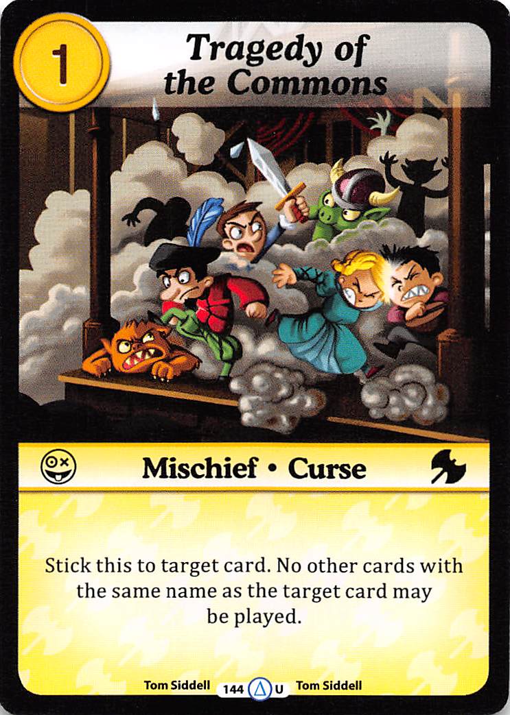 Munchkin CCG: Base Tragedy of the Commons