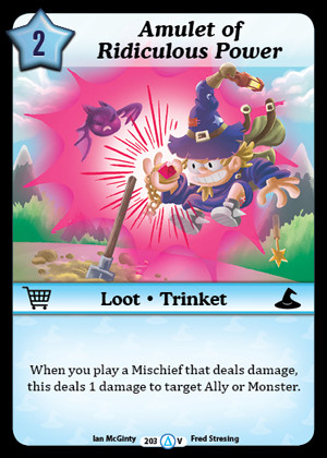 Munchkin CCG: Base Amulet of Ridiculous Power
