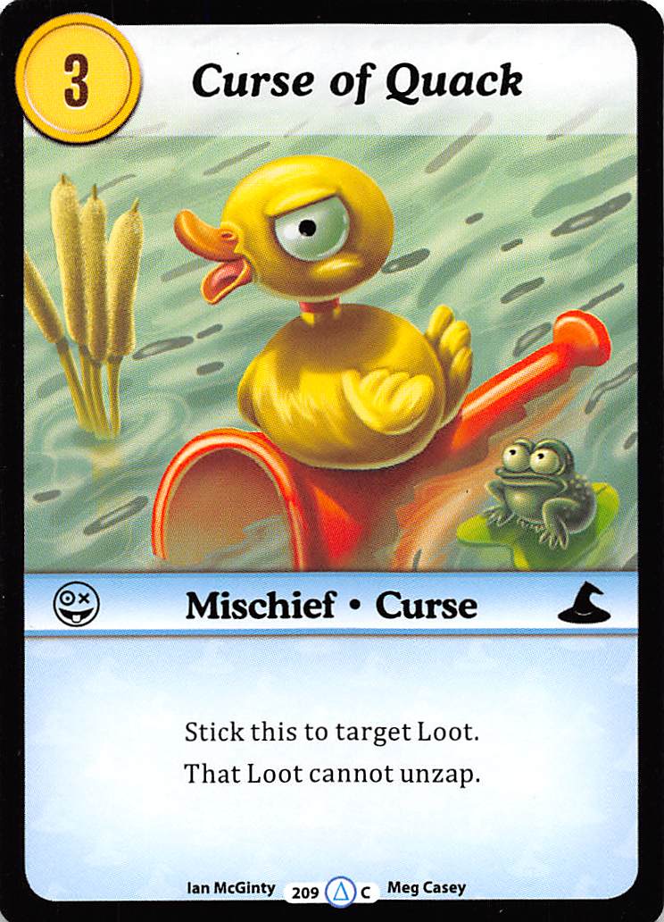 Munchkin CCG: Base Curse of Quack