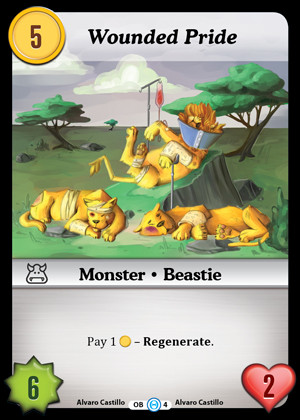 Munchkin CCG: Desolation of Blarg Wounded Pride