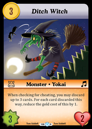 Munchkin CCG: Grave Danger Ditch Witch