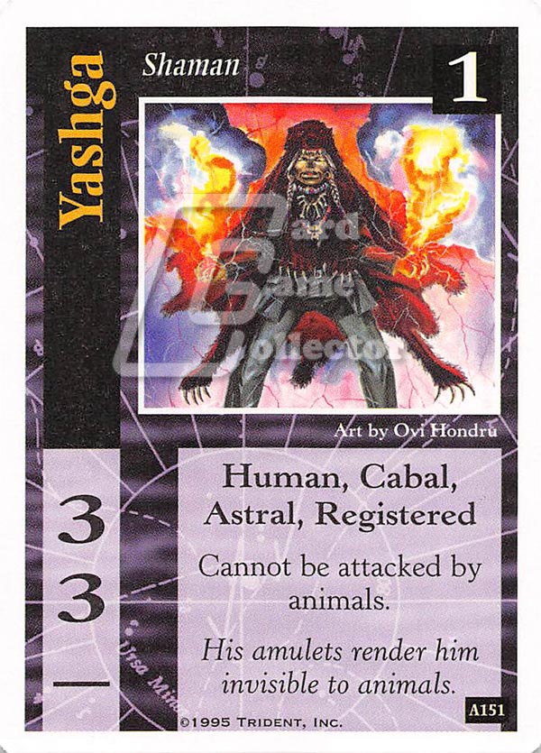 On The Edge CCG: Arcana : Yashga