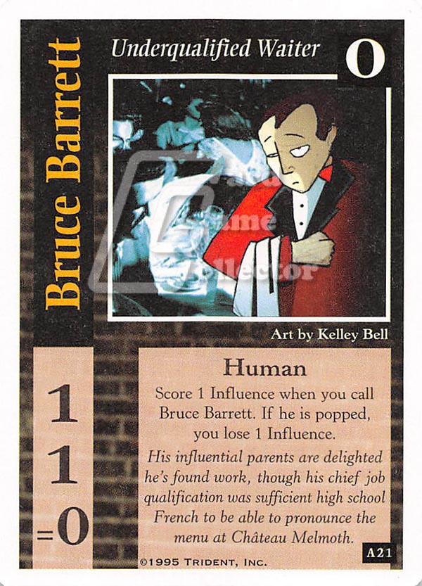 On The Edge CCG: Arcana : Bruce Barret