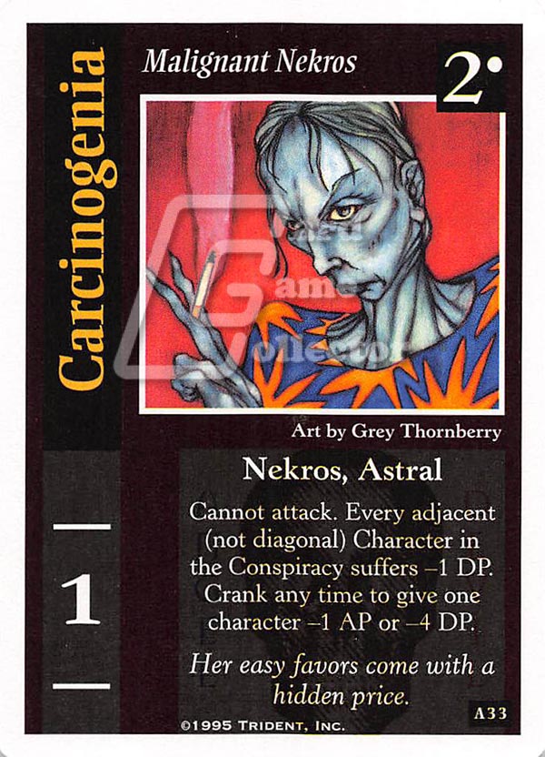 On The Edge CCG: Arcana : Carcinogenia