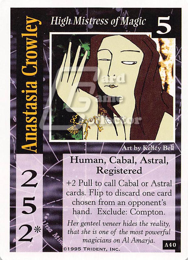 On The Edge CCG: Arcana : Anastasia Crowely