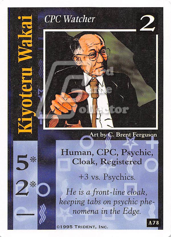 On The Edge CCG: Arcana : Kiyoteru Wakai