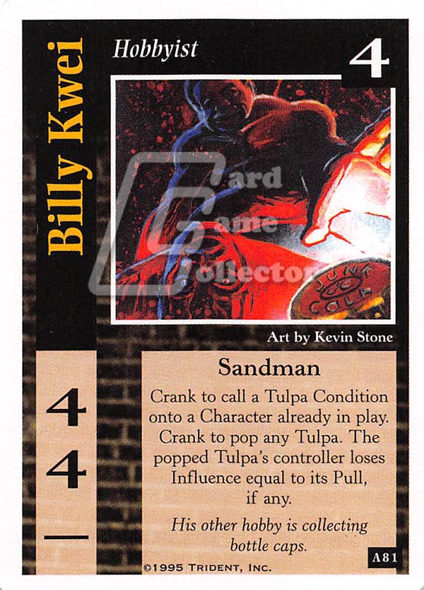 On The Edge CCG: Arcana : Billy Kwei