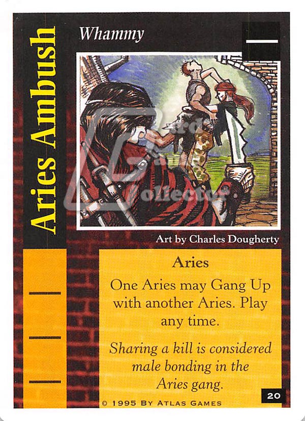 On The Edge CCG: Core Version : Aries Ambush