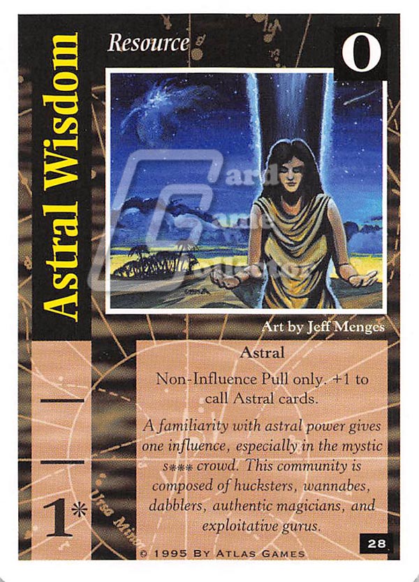 On The Edge CCG: Core Version : Astral Wisdom