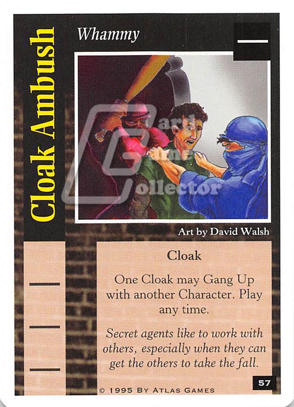 On The Edge CCG: Core Version : Cloak Ambush