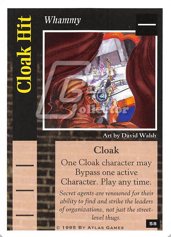 On The Edge CCG: Core Version : Cloak Hit