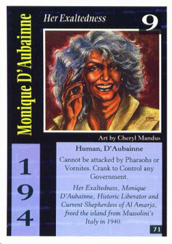 On The Edge CCG: Core Version : Monique D'Aubainne