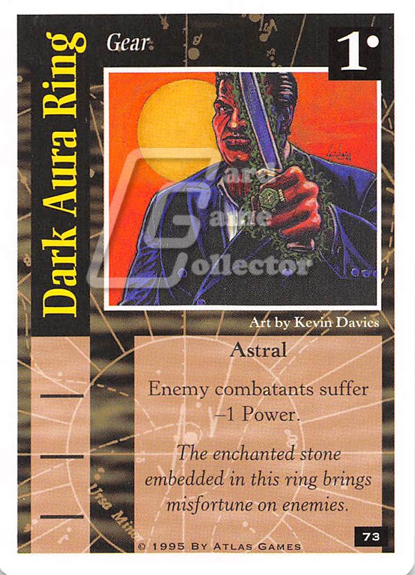 On The Edge CCG: Core Version : Dark Aura Ring