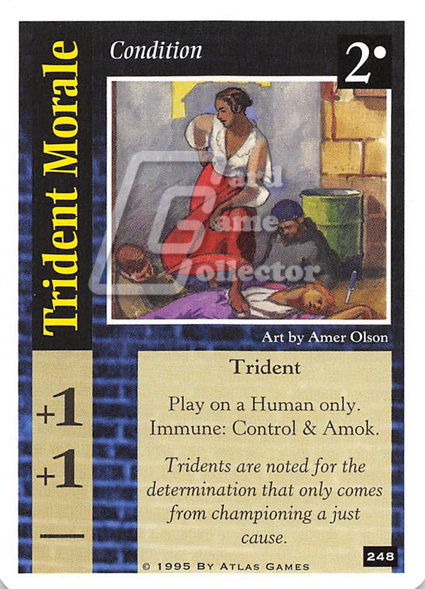 On The Edge CCG: Core Version : Trident Morale