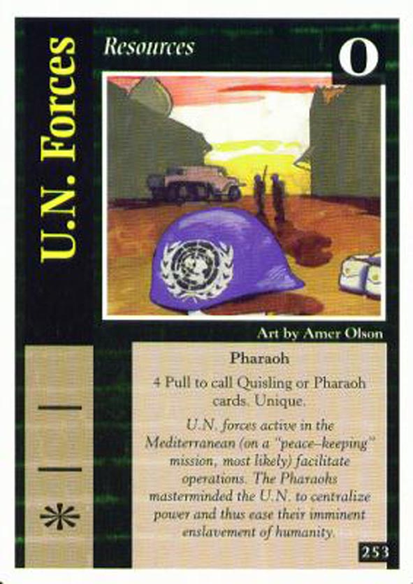 On The Edge CCG: Core Version : U.N. Forces