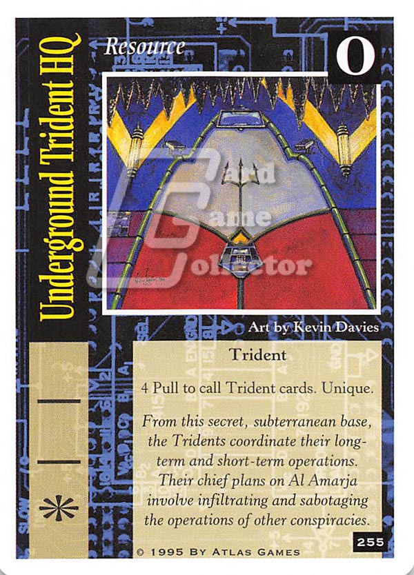 On The Edge CCG: Core Version : Underground Trident HQ