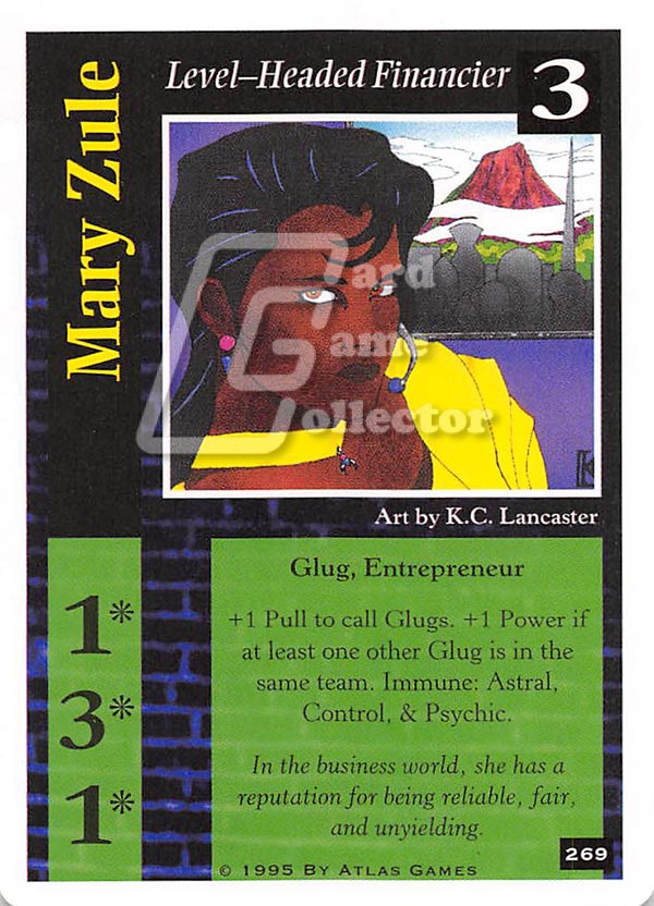 On The Edge CCG: Core Version : Mary Zule