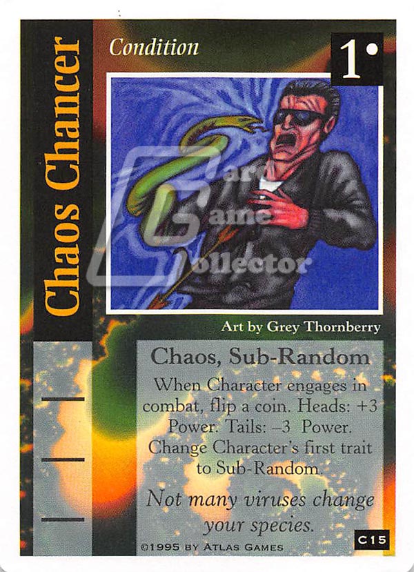 On The Edge CCG: The Cut-Ups Project : Chaos Chancer