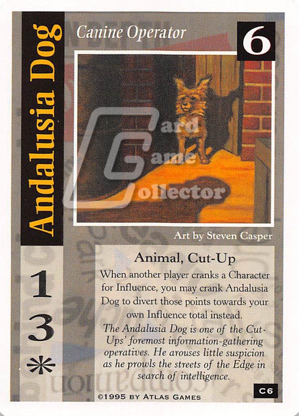 On The Edge CCG: The Cut-Ups Project : Andalusia Dog